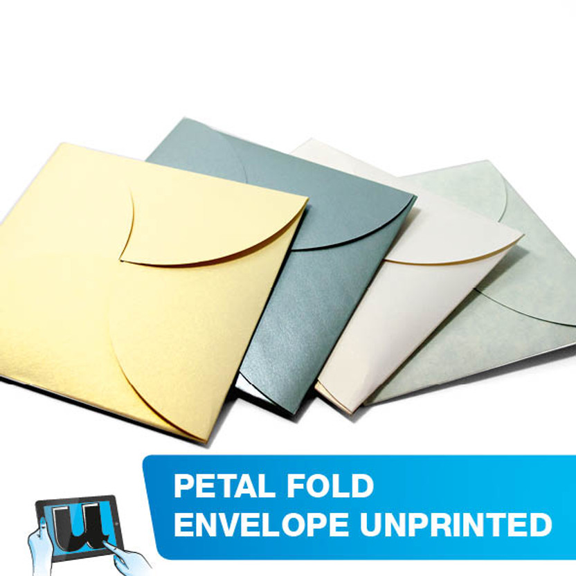Petal Fold Envelope Unprinted
