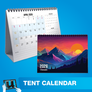 Tent Desk Calendar (Multipage)