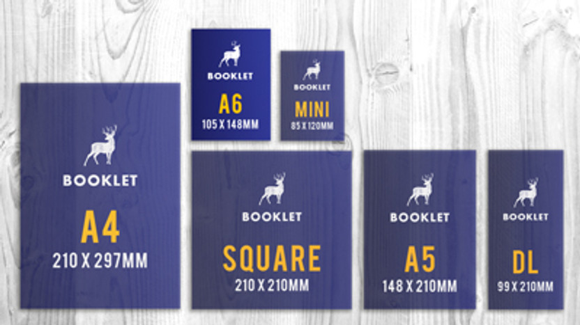 Booklet Sizes