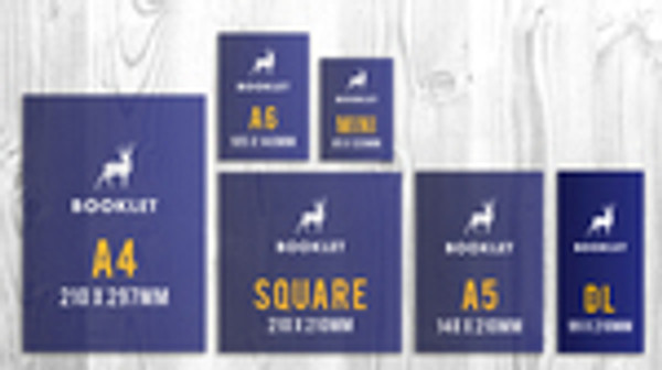 Booklet Sizes