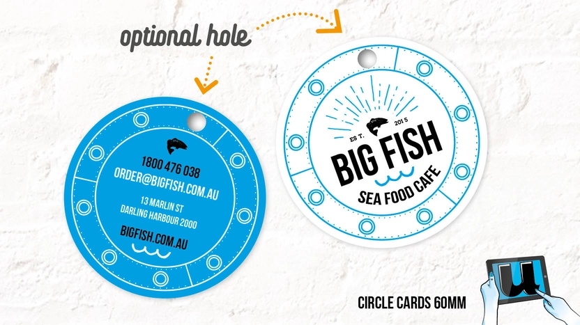 Circle Business Cards
