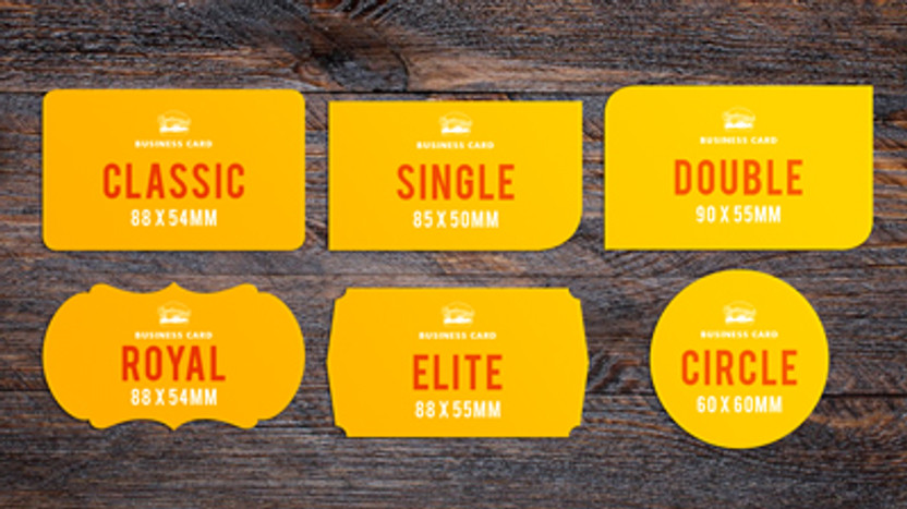 Die Cut Business Cards