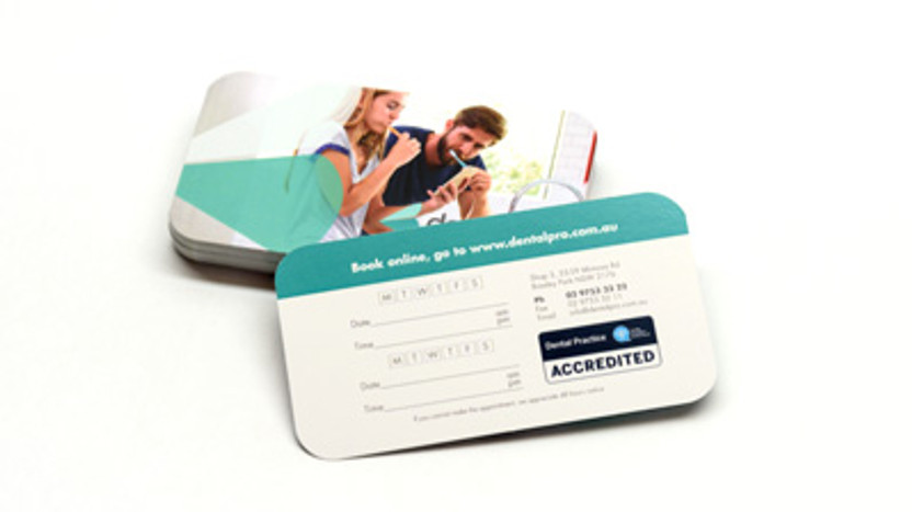 Die Cut Business Cards