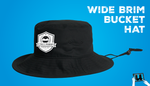 Wide Brim Bucket Hat