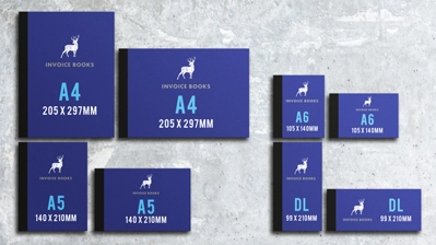Invoice Book Sizes