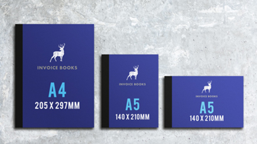 Invoice Book Sizes