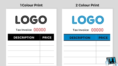 Invoice Ink Colours