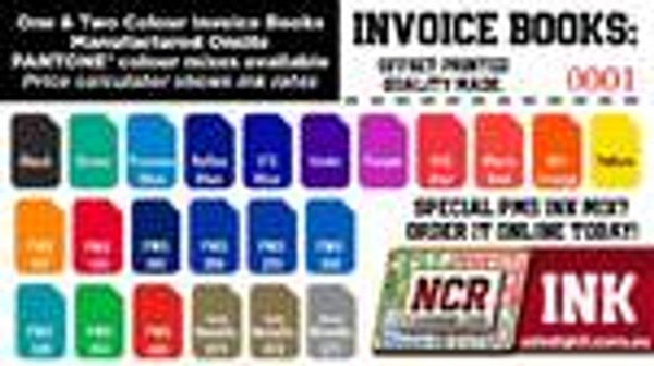 Duplicate 2 Part NCR Books 9