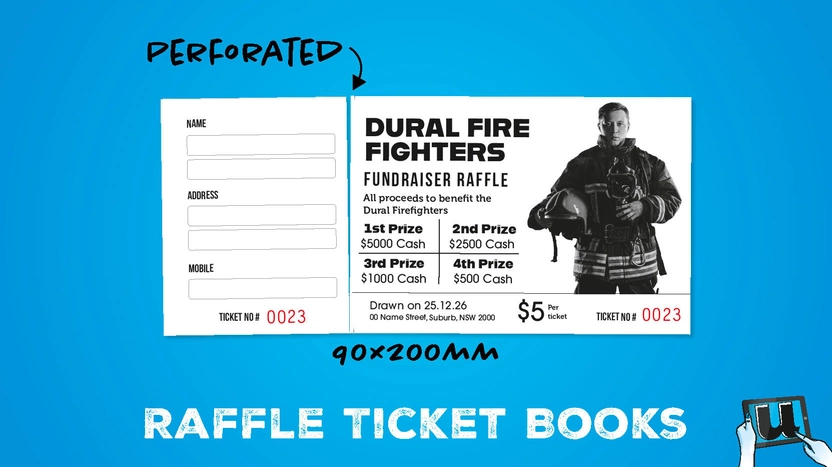 Raffle Ticket Printing