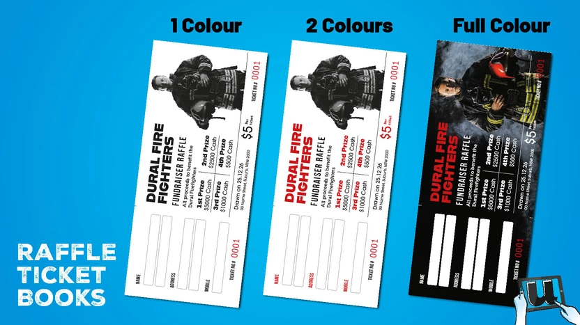 Raffle Ticket Printing