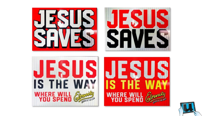 Reflective Ministry Sign boards