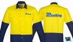 SYZMIK Industrial Long Sleeve Shirt ZW122 | Mens