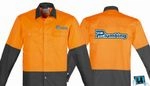SYZMIK Industrial Long Sleeve Shirt ZW122 | Mens