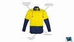 SYZMIK Industrial Long Sleeve Shirt ZW122 | Mens