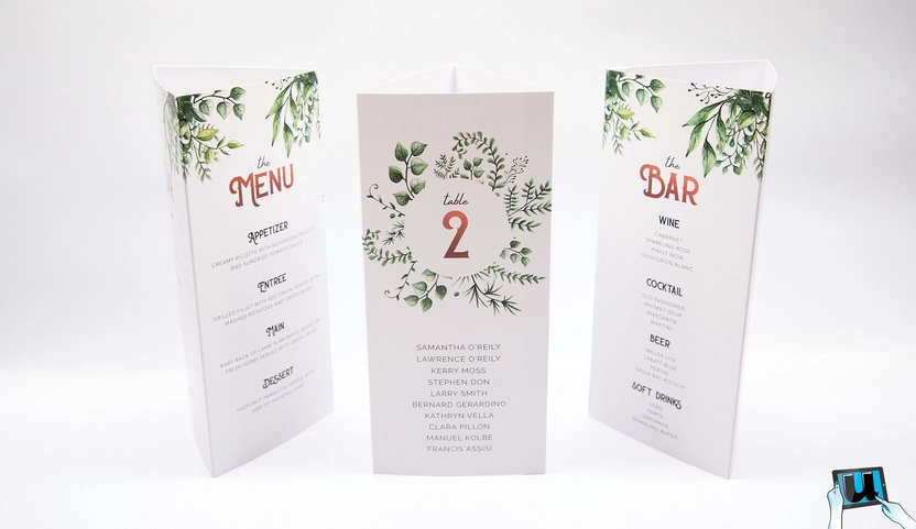 Wedding Table Numbers