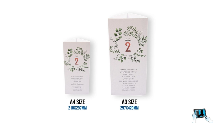 Wedding Table Numbers