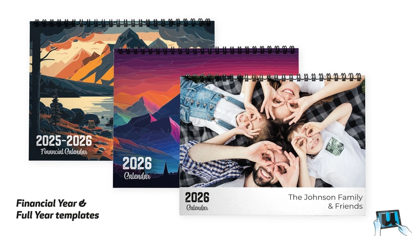 Tent Desk Calendar