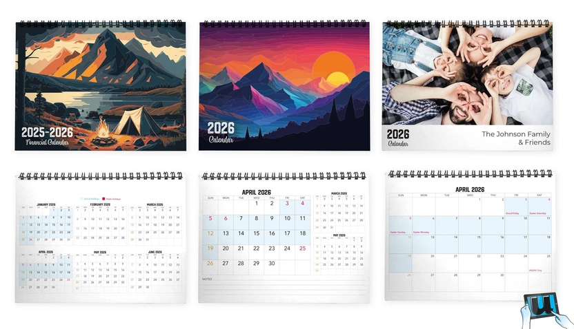 Tent Desk Calendars