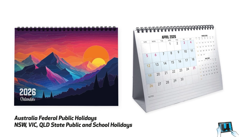 Tent Desk Calendar