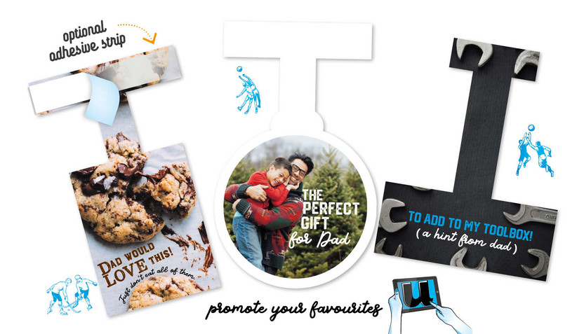 Father's Day Shelf Wobblers