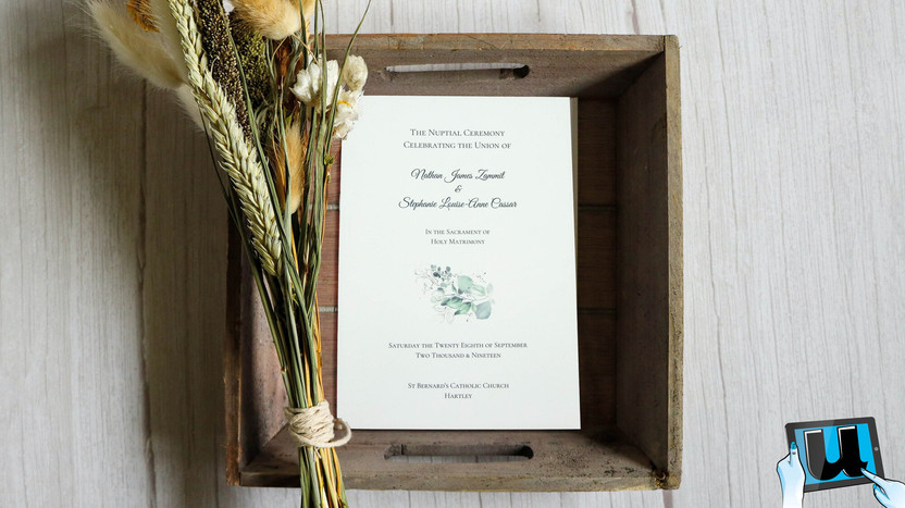 Wedding Booklets