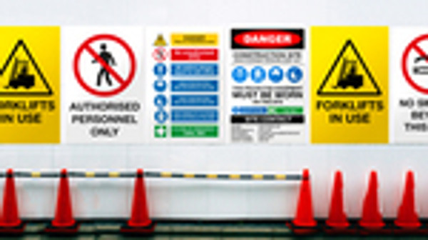 Worksite Safety Signs