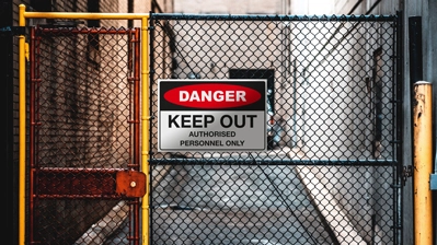 Worksite Safety Sign