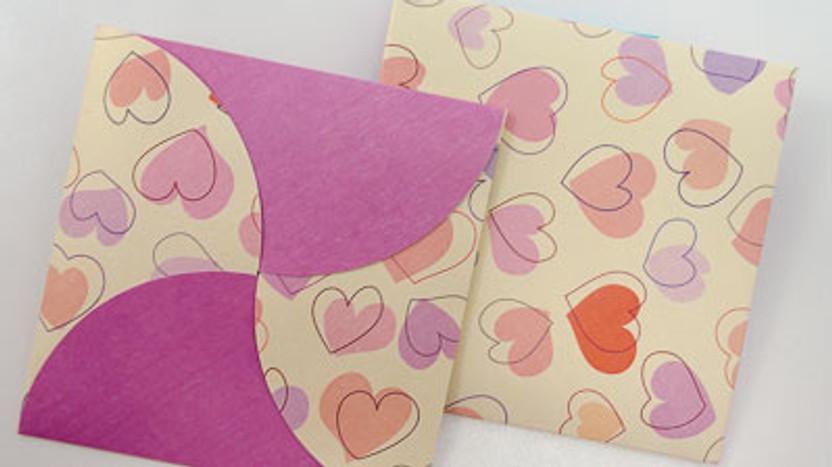 Printed Petal-Fold Envelopes 5