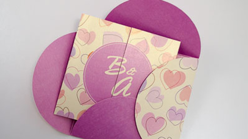 Printed Petal-Fold Envelopes 6