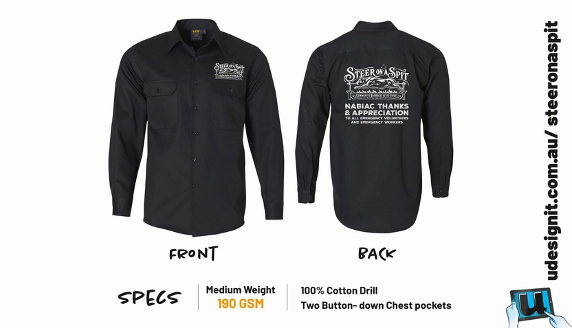 Ster on a Spit Workshirts