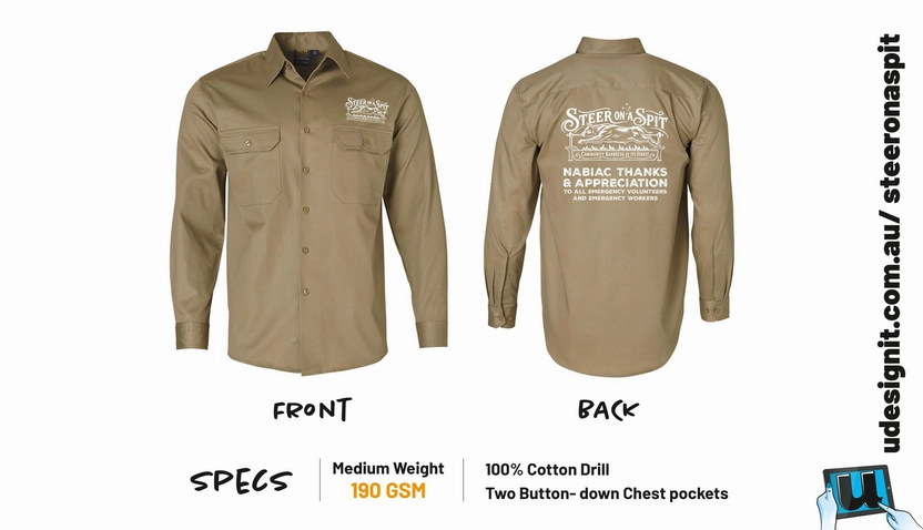Ster on a Spit Workshirts