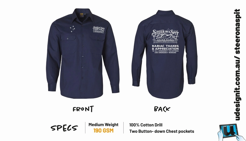 Ster on a Spit Workshirts