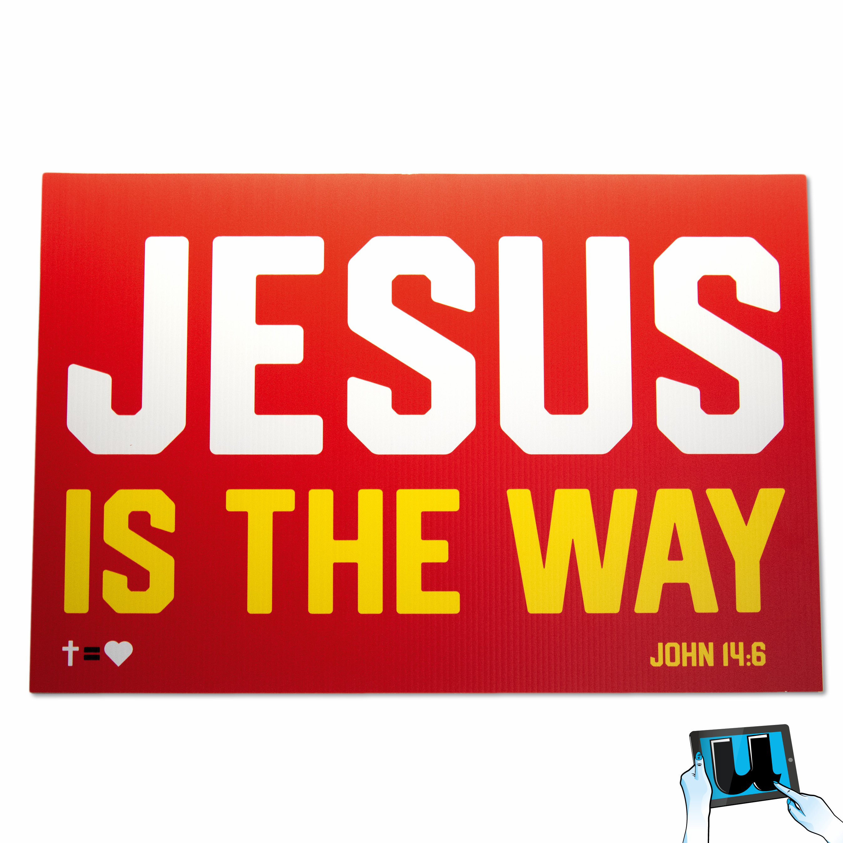 JESUS - Is The Way (RED) 