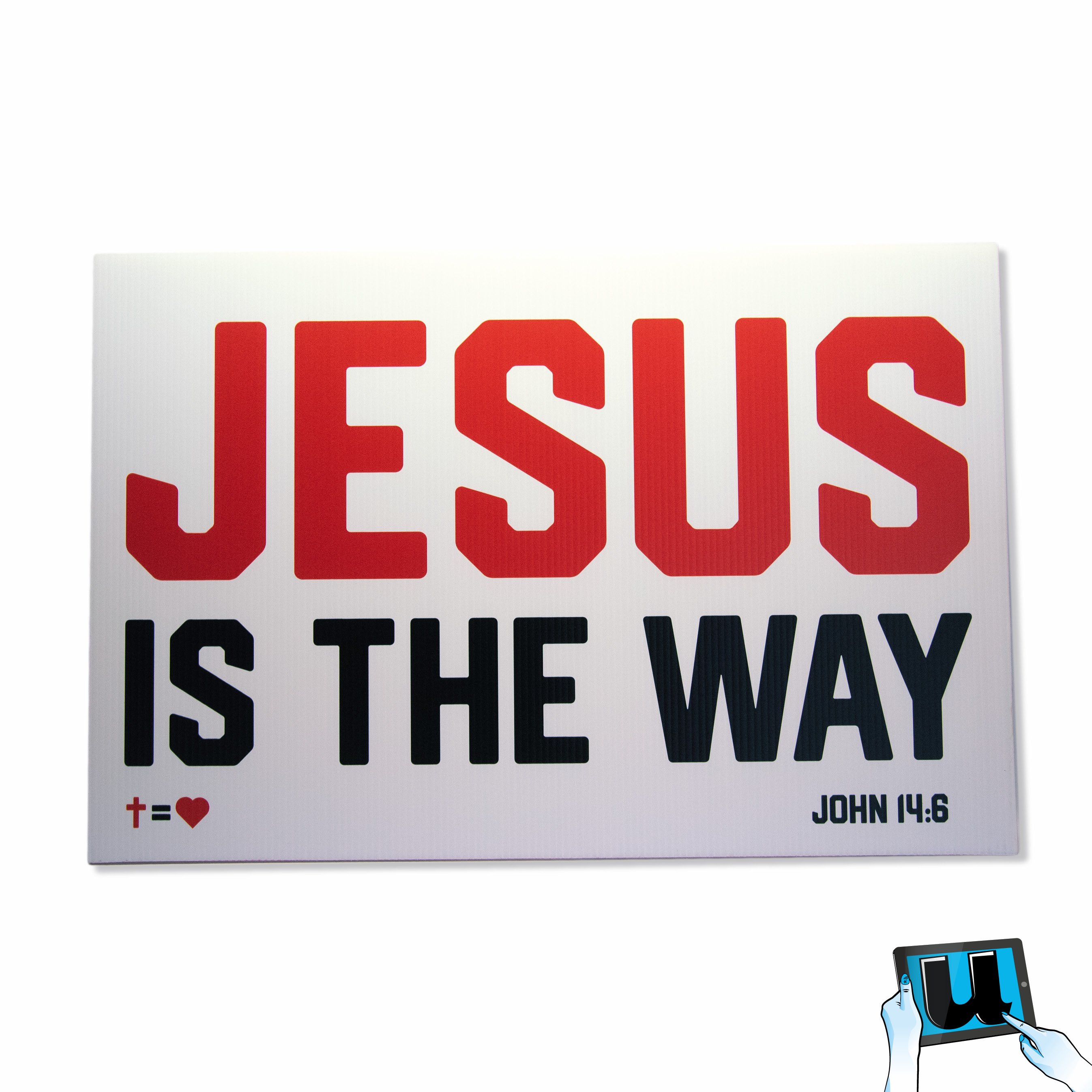 JESUS - Is The Way (White)
