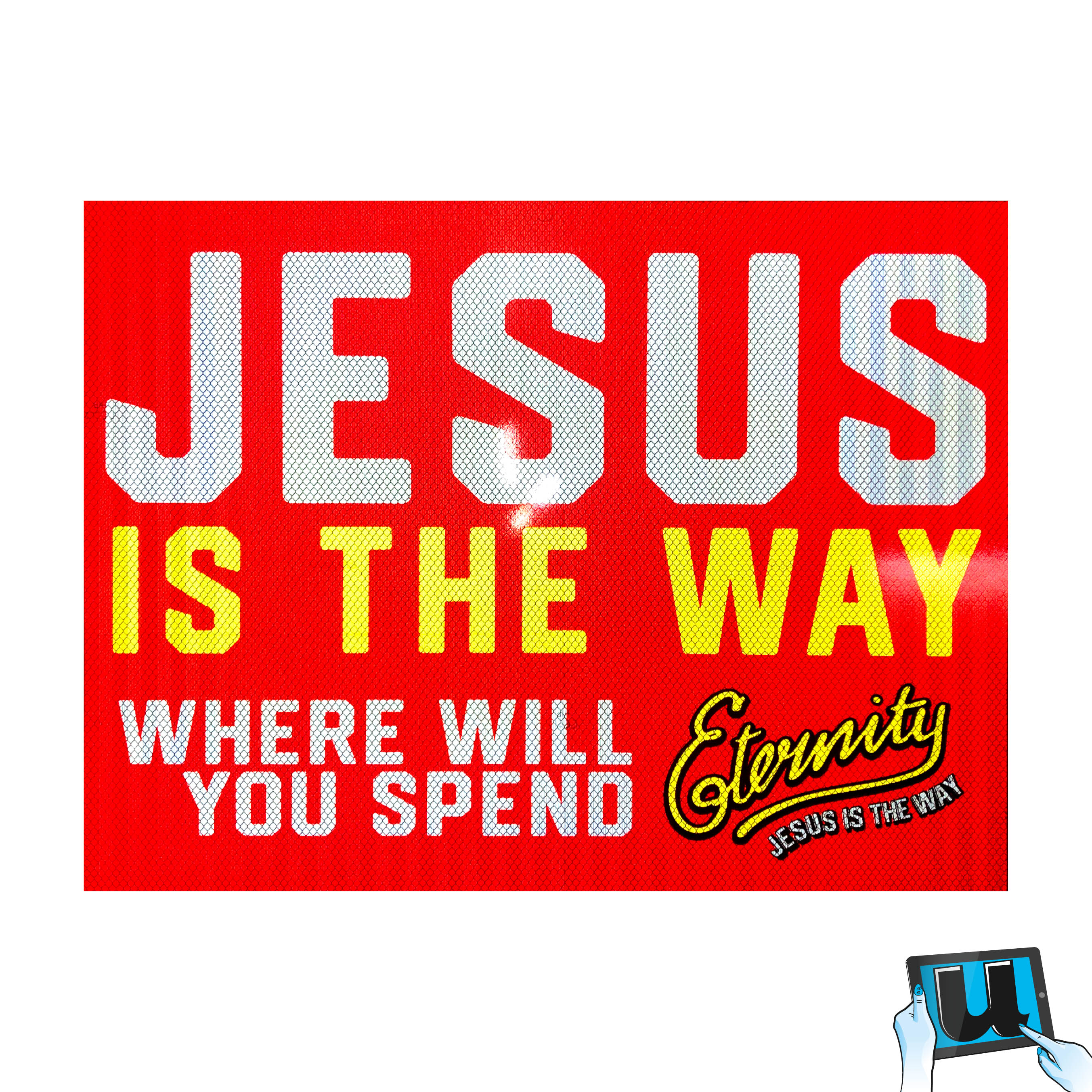 JESUS is the way (RED) 