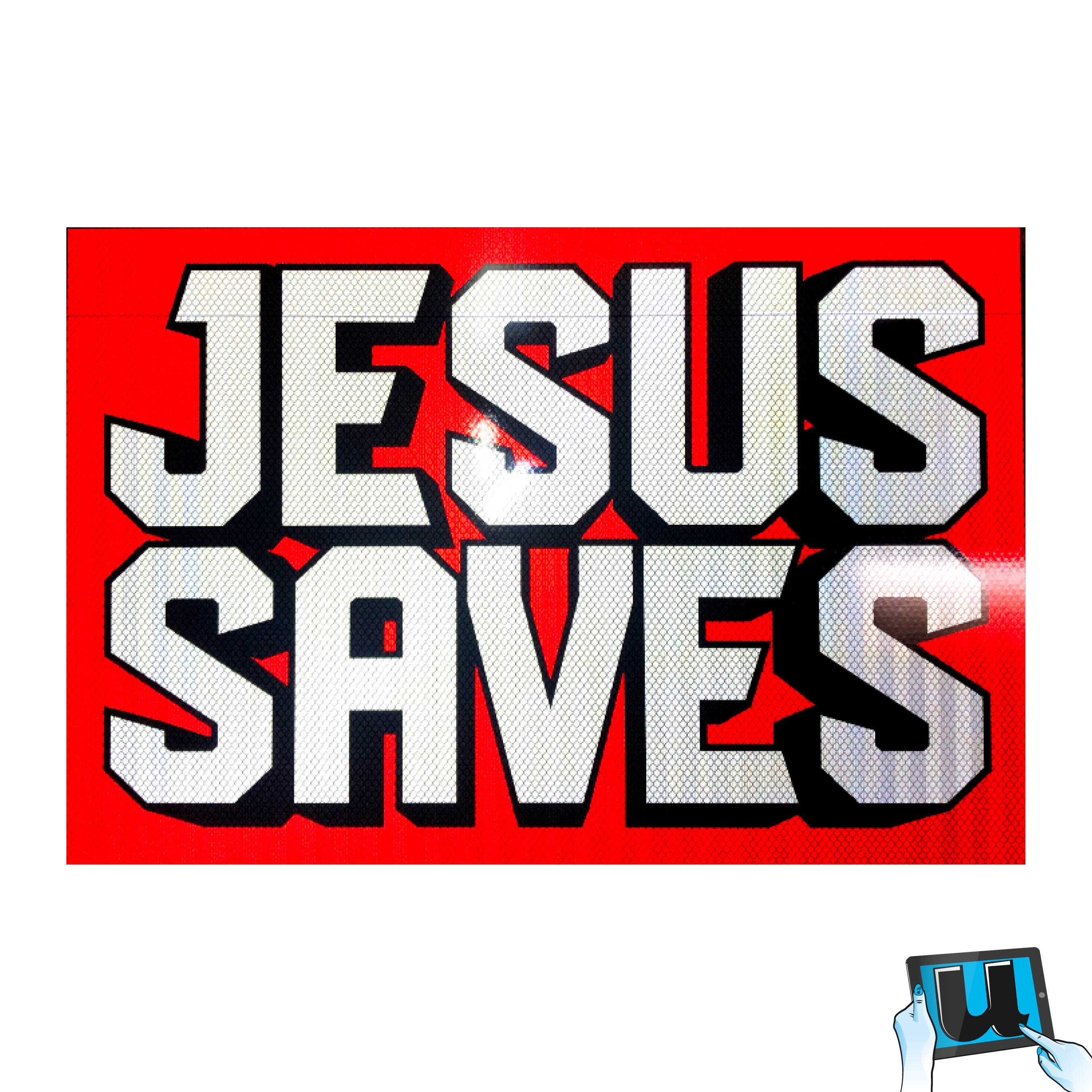 Jesus Saves (RED) 