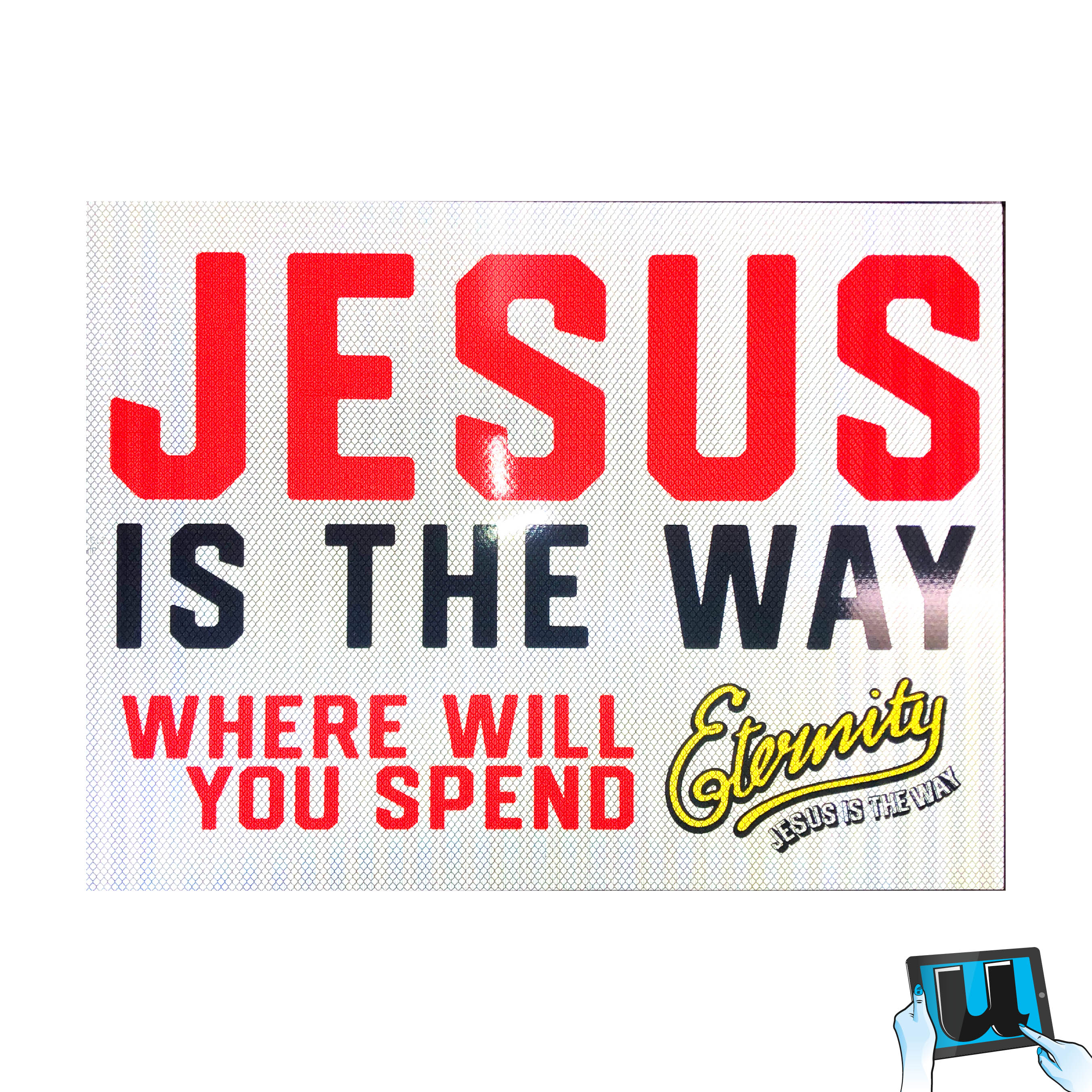 JESUS is the way (WHITE) 