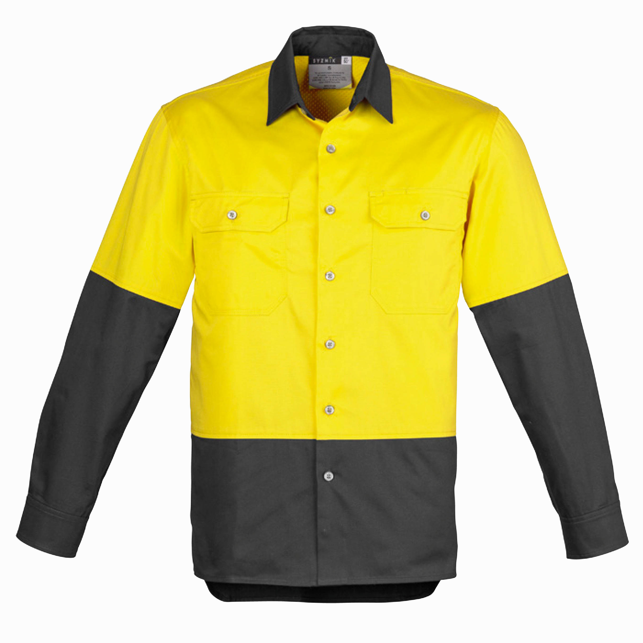 Yellow / Charcoal 