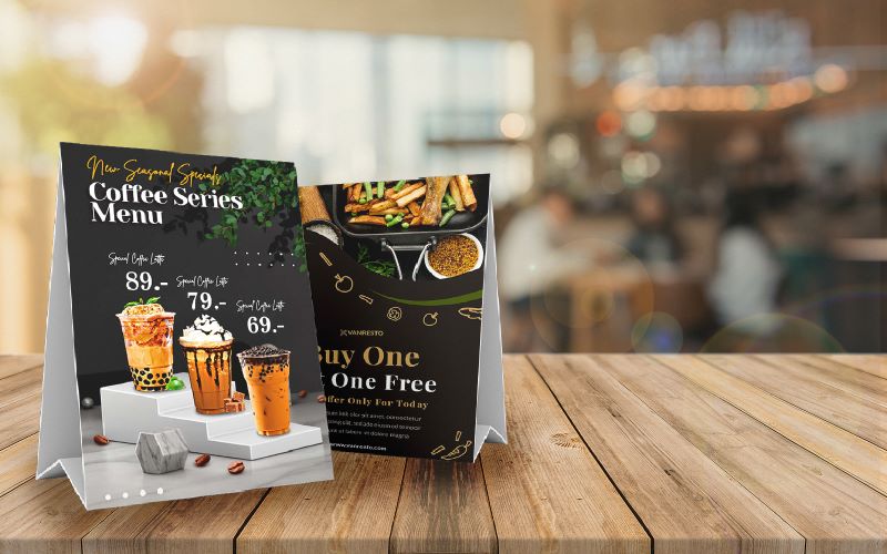 การใช้เต้นท์การ์ด ร่วมกับการทำ In-store Marketing