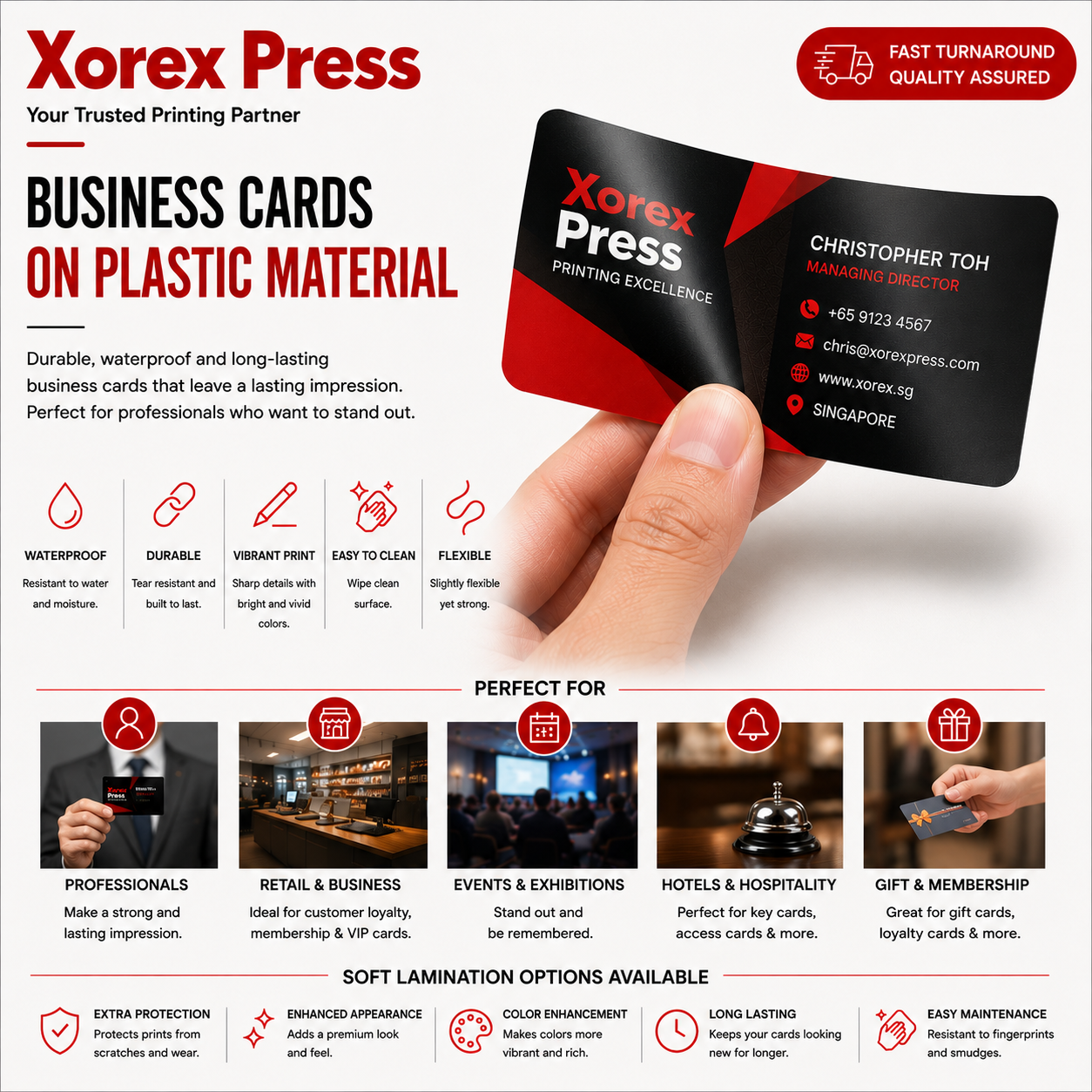 Business Cards (Plastic Card)