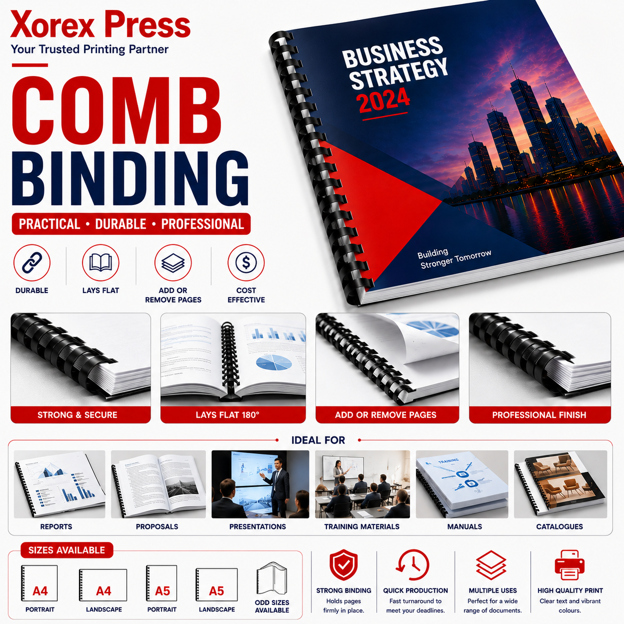 Plastic Bind Booklets
